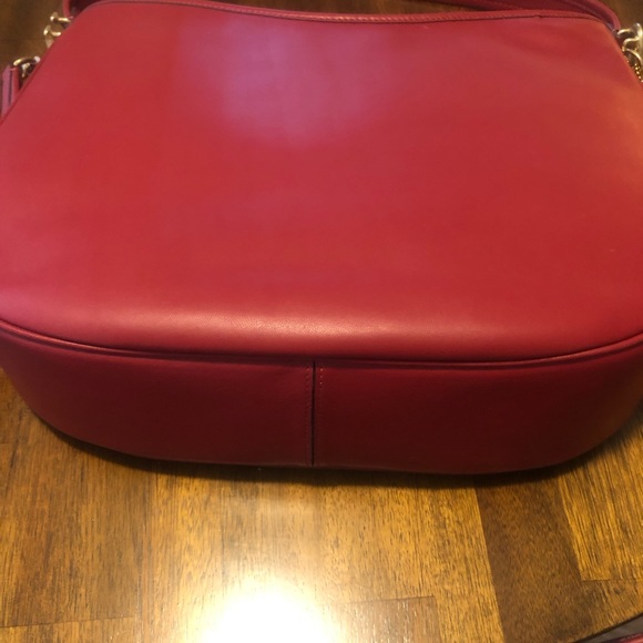 NWT $395 COACH Soft Tabby Leather Hobo Bag in Brick Red! - Picture 14 of 16